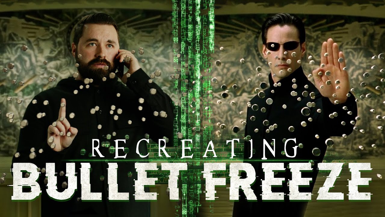 Воссоздание Bullet Freeze из «Матрицы»