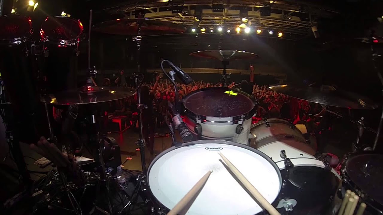 Merlin Sutter - 'Neverland' by Eluveitie, live In Zug (2014) [Official POV Drum Cam]