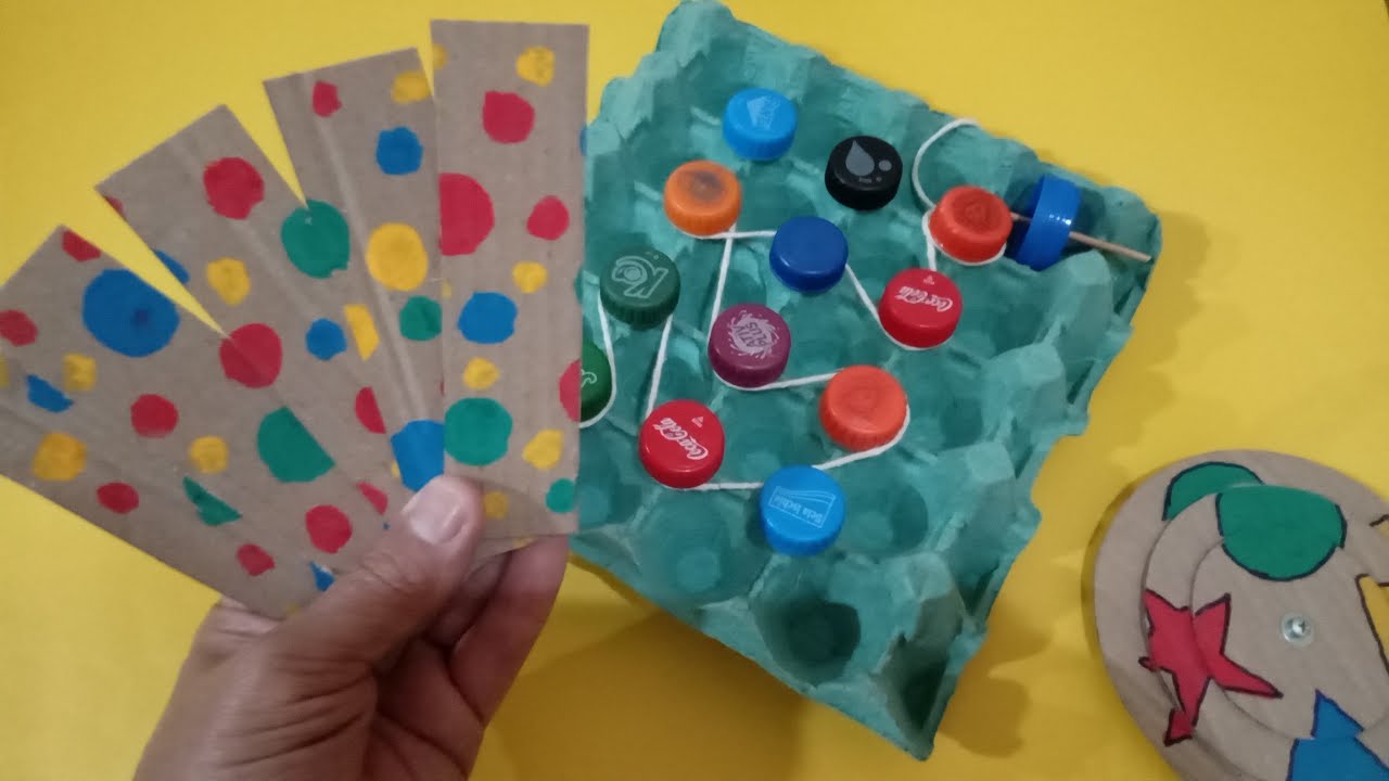 Como fazer nove jogos e brinquedos incríveis com materiais recicláveis