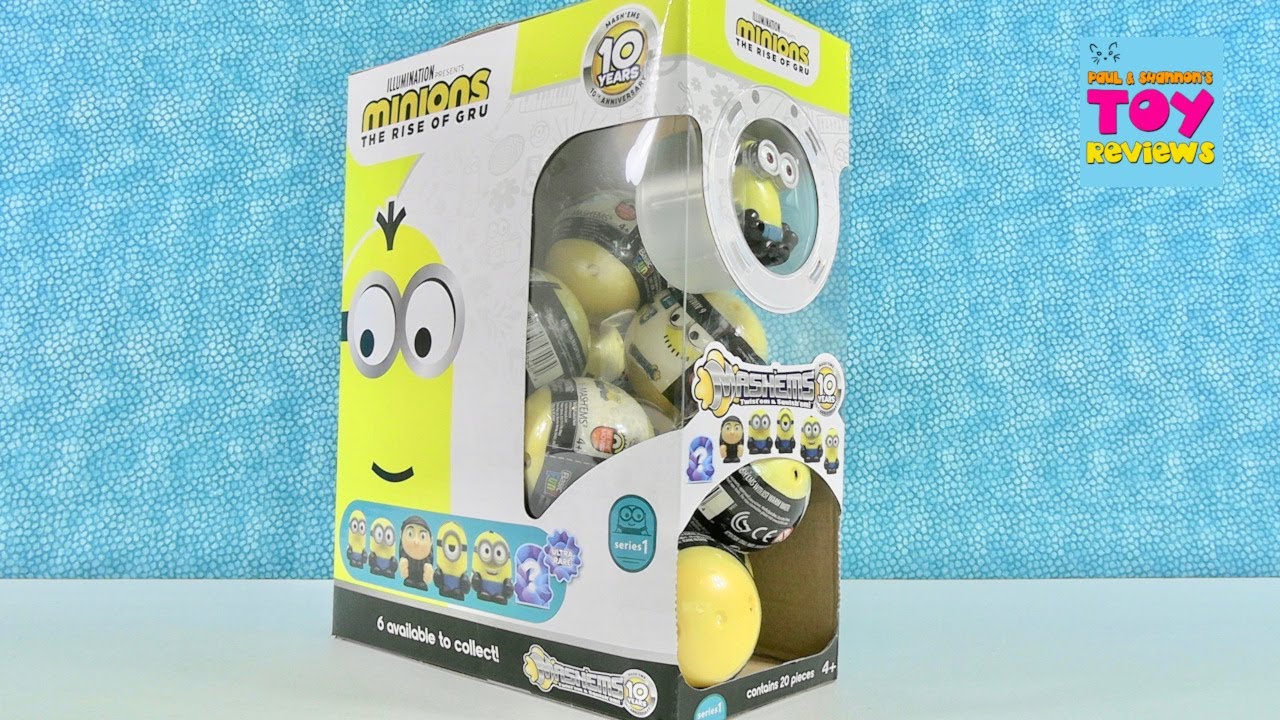 Minions Mashems The Rise Of Gru Squishy Blind Bag Opening | PSToyReviews