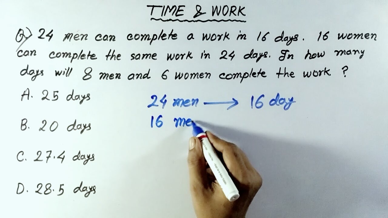Time and Work Problems Shortcut & Tricks (Part 3) | Time and work tricks in hindi