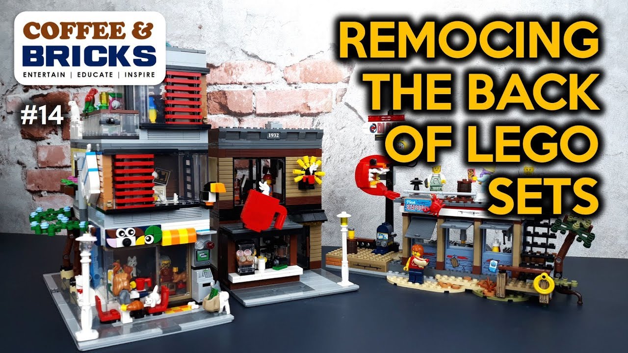 How to ReMOC the Back of an Official LEGO Building Set - Coffee & Bricks Episode #14