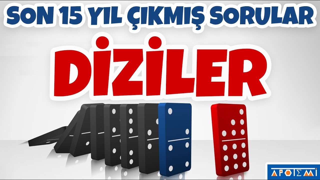 Diziler Son 15 Yılın Çıkmış Soru Çözümleri - APOTEMİ YAYINLARI