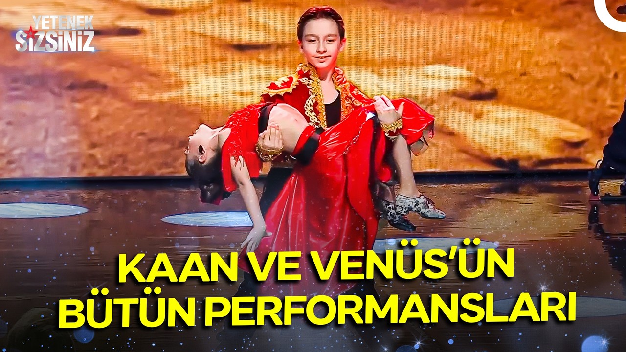 Yetenek Sizsiniz 3'üncüsü Kaan ve Venüs'ün Tüm Performansları | Yetenek Sizsiniz