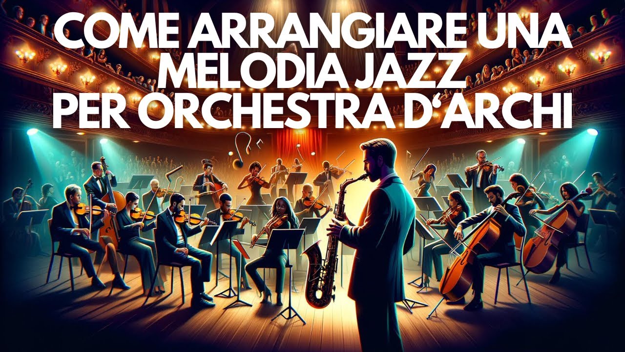 Come arrangiare una melodia jazz per orchestra d'archi