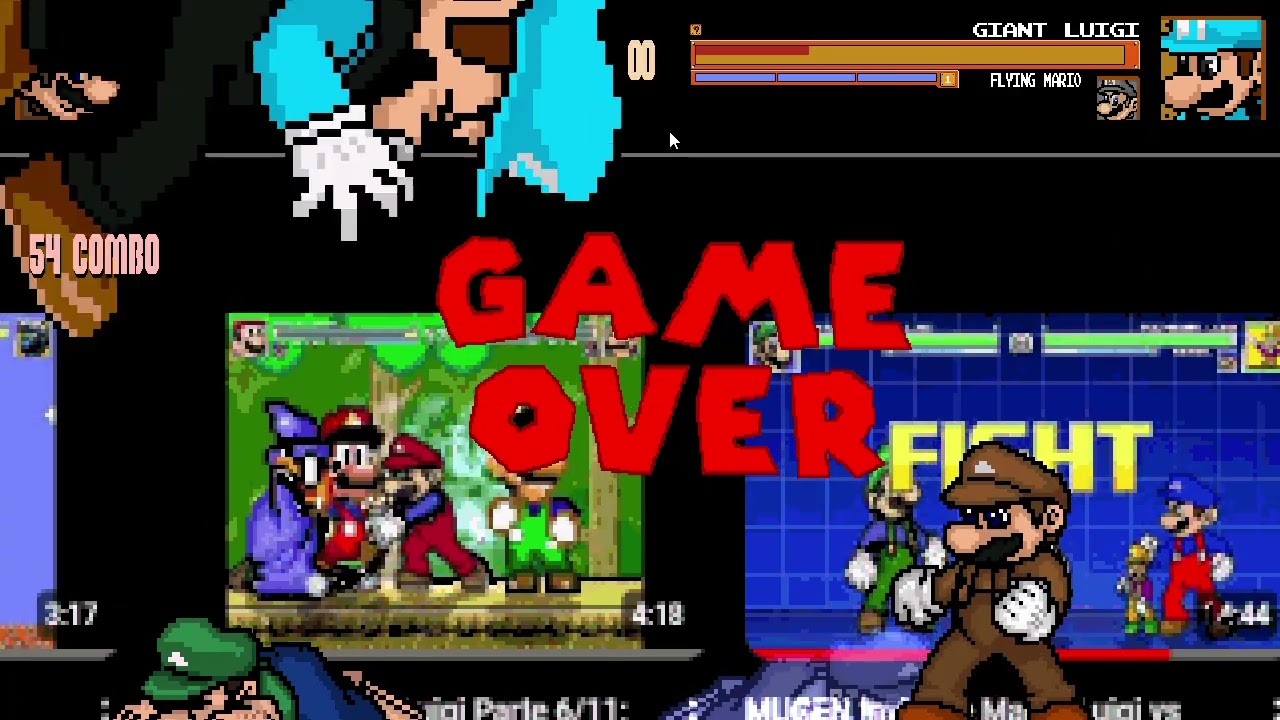 MUGEN Survival #801: 2022 PHR4(eu) e Lost Episode Luigi