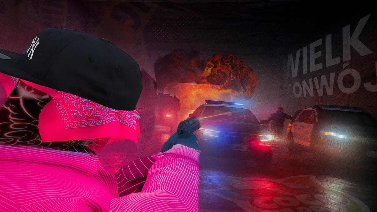 WIELKI KONWÓJ POLICJI!