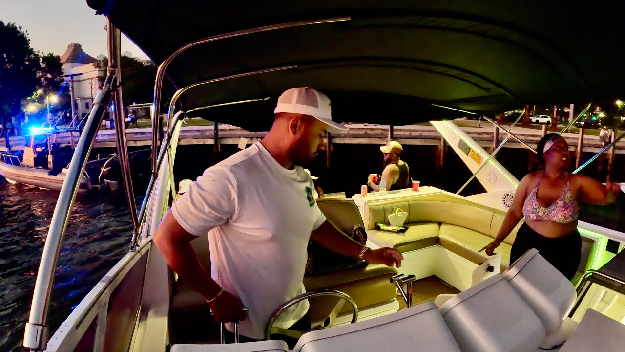 Law enforcement officers stopped me while PILOTING MIAMI RIVER CHARTER