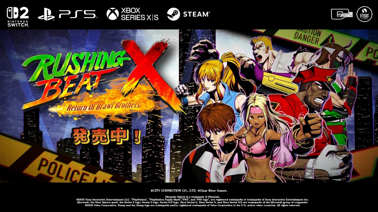 『ラッシング・ビートX』発売記念トレーラー【RUSHING BEAT X: Return Of Brawl Brothers】