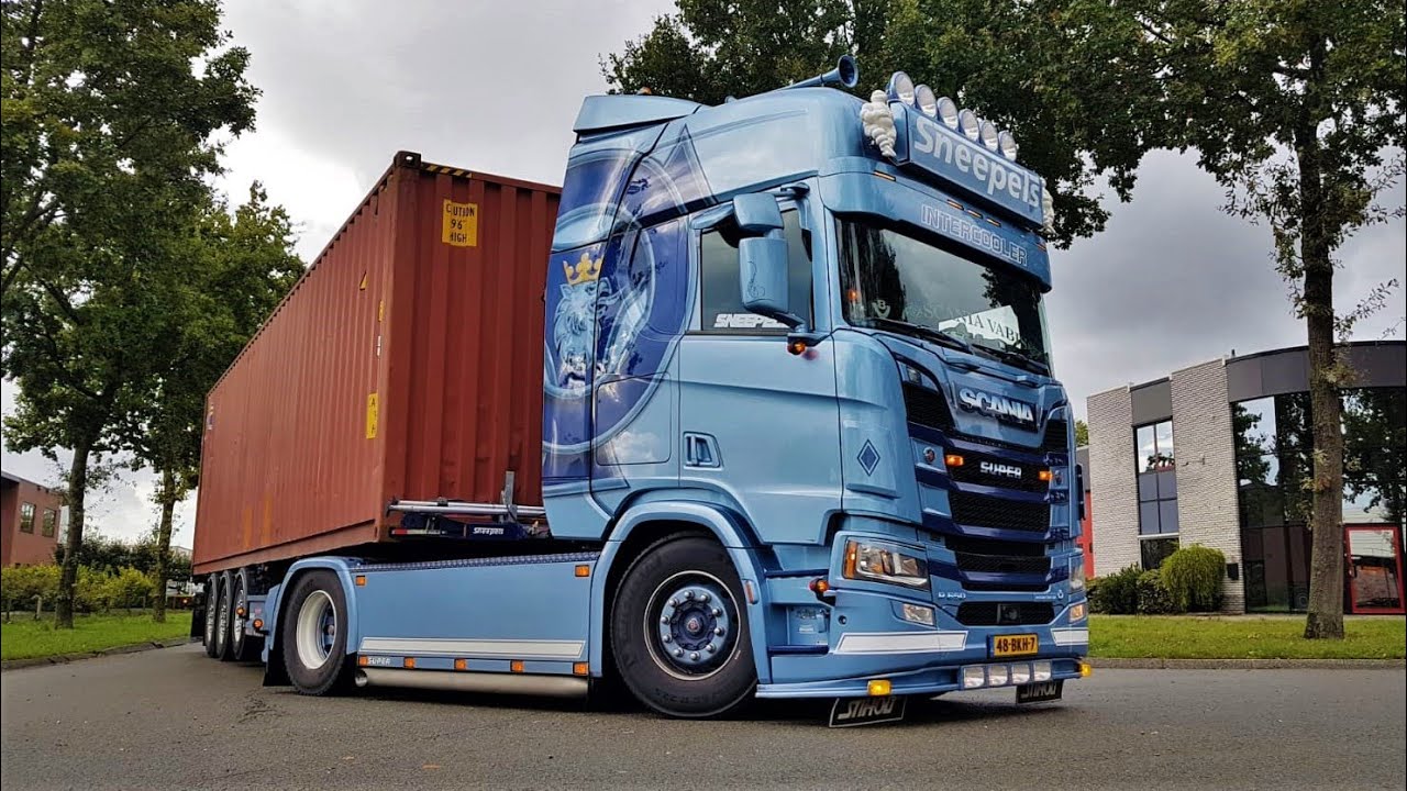 Sneepels - Next Generation SCANIA R650 V8 (loud sound)