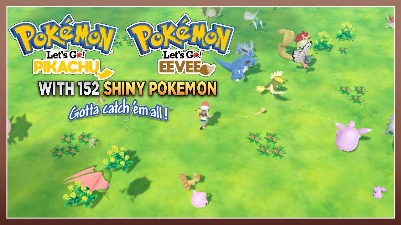 Pokémon Let's Go Pikachu! & Let's Go Eevee! All Pokemon GO Park Living