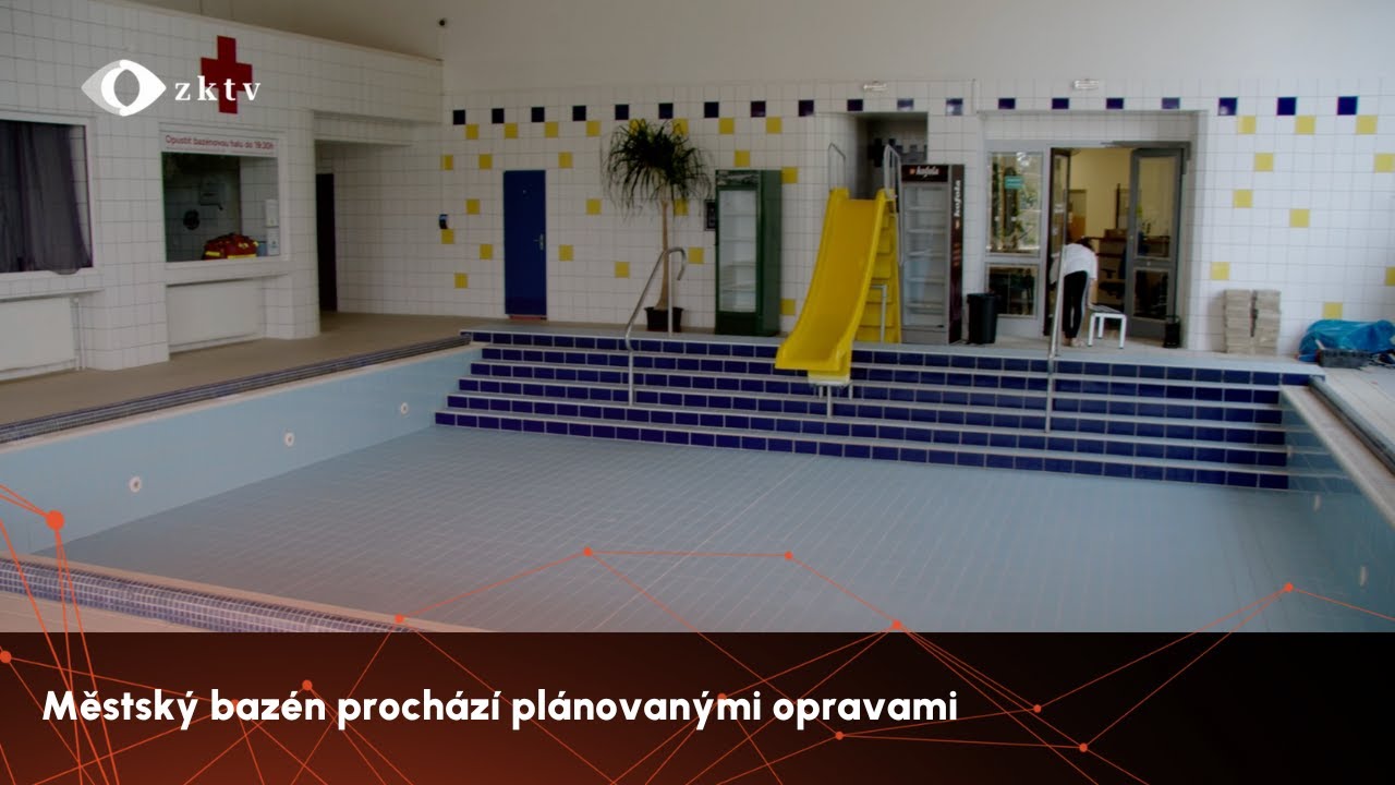 Městský bazén prochází plánovanými opravami