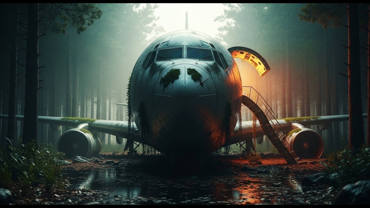 ASMR Jetliner Restoration ✈️ – Turning a Scrap Boeing Into a Secret Luxury Loft