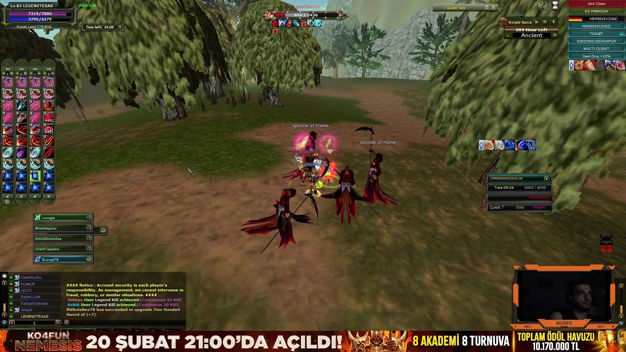 KO4FUN YENİ SERVER NEMESİS AÇILDI PM BLOCK ASASSSS !!!  #ko4fun #Nemesis #IRKWAR