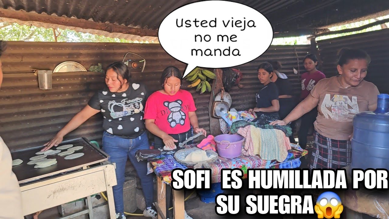 Doña SANDRA  Obliga  A SOFI  A Tortiar😱 Tienes Que Ver  La Reacción De SOFI😧
