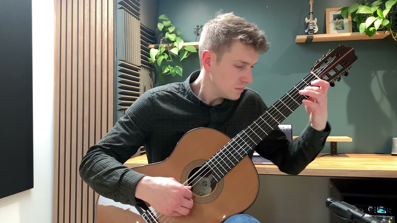 Saers A50 (Cedar) Guitar Demonstration