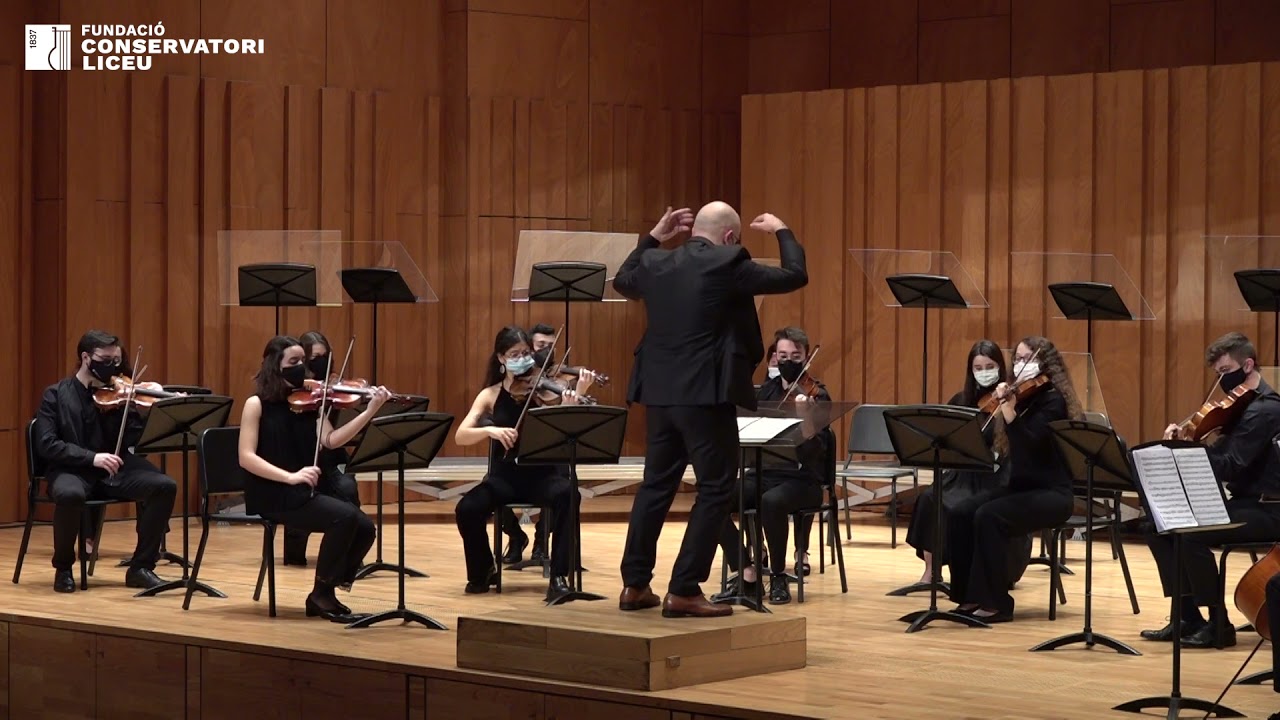 W.A.MOZART- Divertimento en Fa mayor - ORQUESTA DE CÁMARA CONSERVATORI LICEU