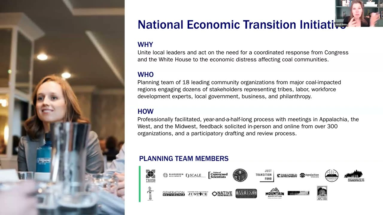 Building Worker and Community-focused Economic Transitions in Coal Country with Heidi Binko