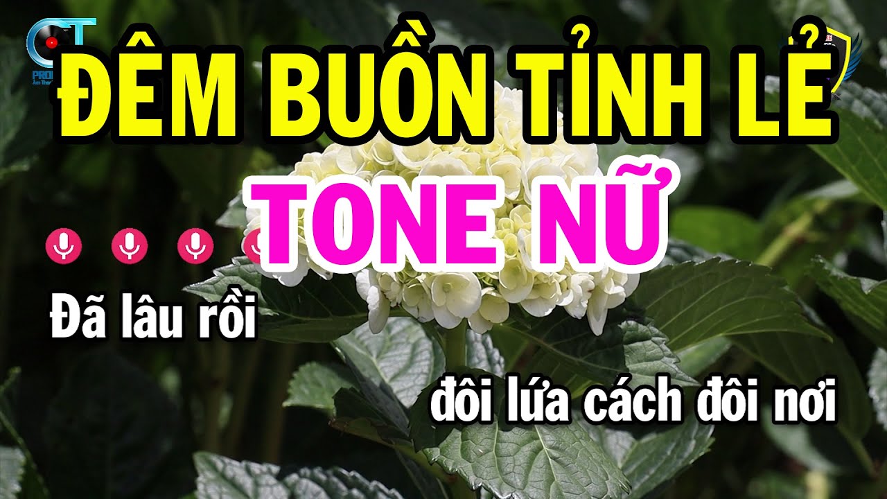 Karaoke Đêm Buồn Tỉnh Lẻ Tone Nữ ( G#m ) Nhạc Sống Rumba Mới | Karaoke Bách Hóa