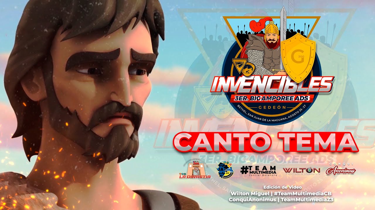 INVENCIBLES | CANTO TEMA OFICIAL CAMPOREE ADS (HD)
