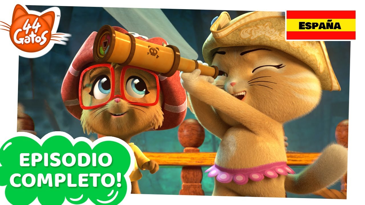44 Gatos | España | El tesoro de barbagato [EPISODIO COMPLETO]