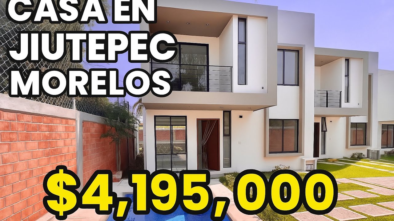 Casa en venta el Jiutepec Morelos con seguridad