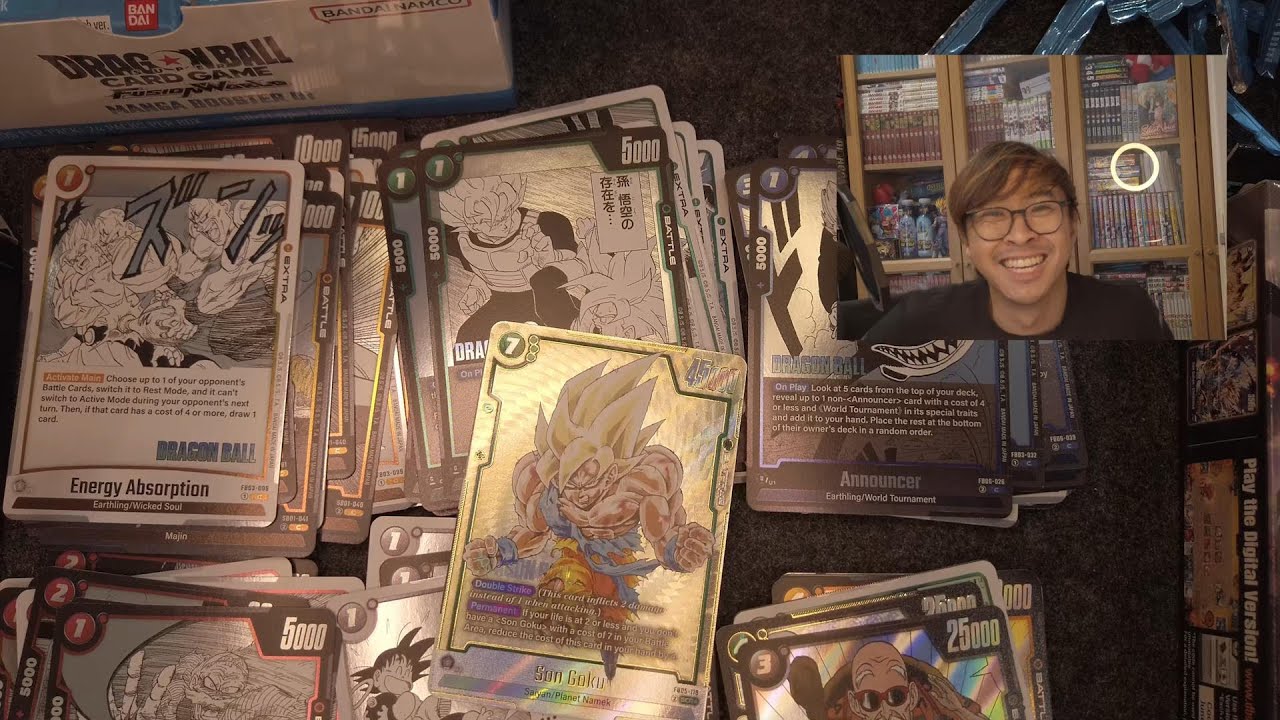 🔥 Unboxing Dragon Ball Super Card Game Fusion World - SB01 Manga Booster! On drop de la dinguerie! 🔥