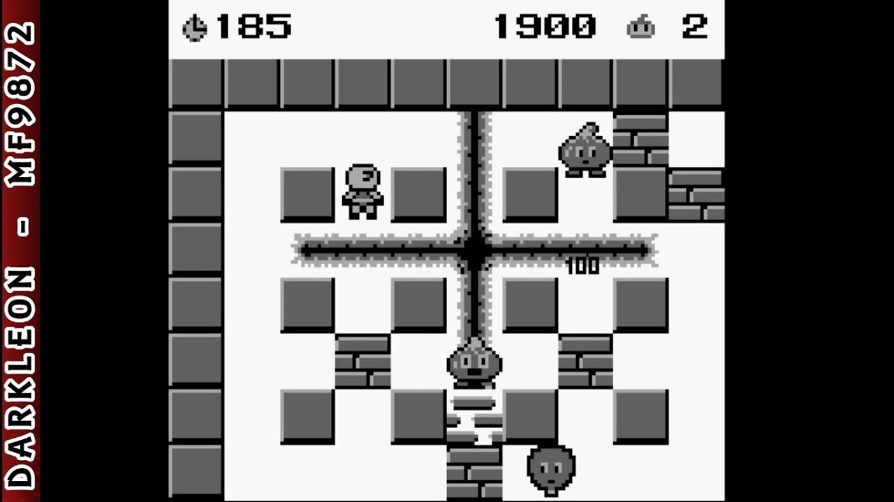 Game Boy - Bomberman Collection &copy; 1996 Hudson - Gameplay