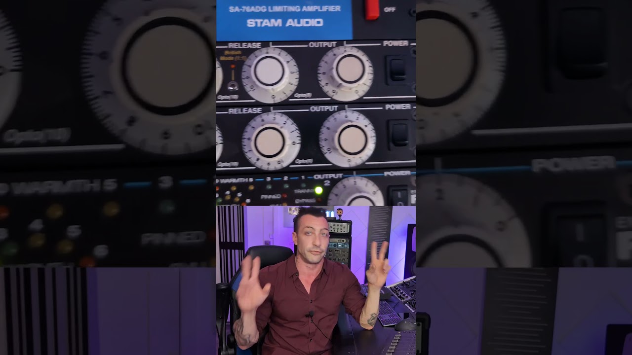 Empirical Labs Distressor in 1 Minute #musicproducer #producer #musicproduction