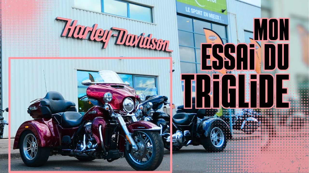 Mon essai du Triglide Harley Davidson