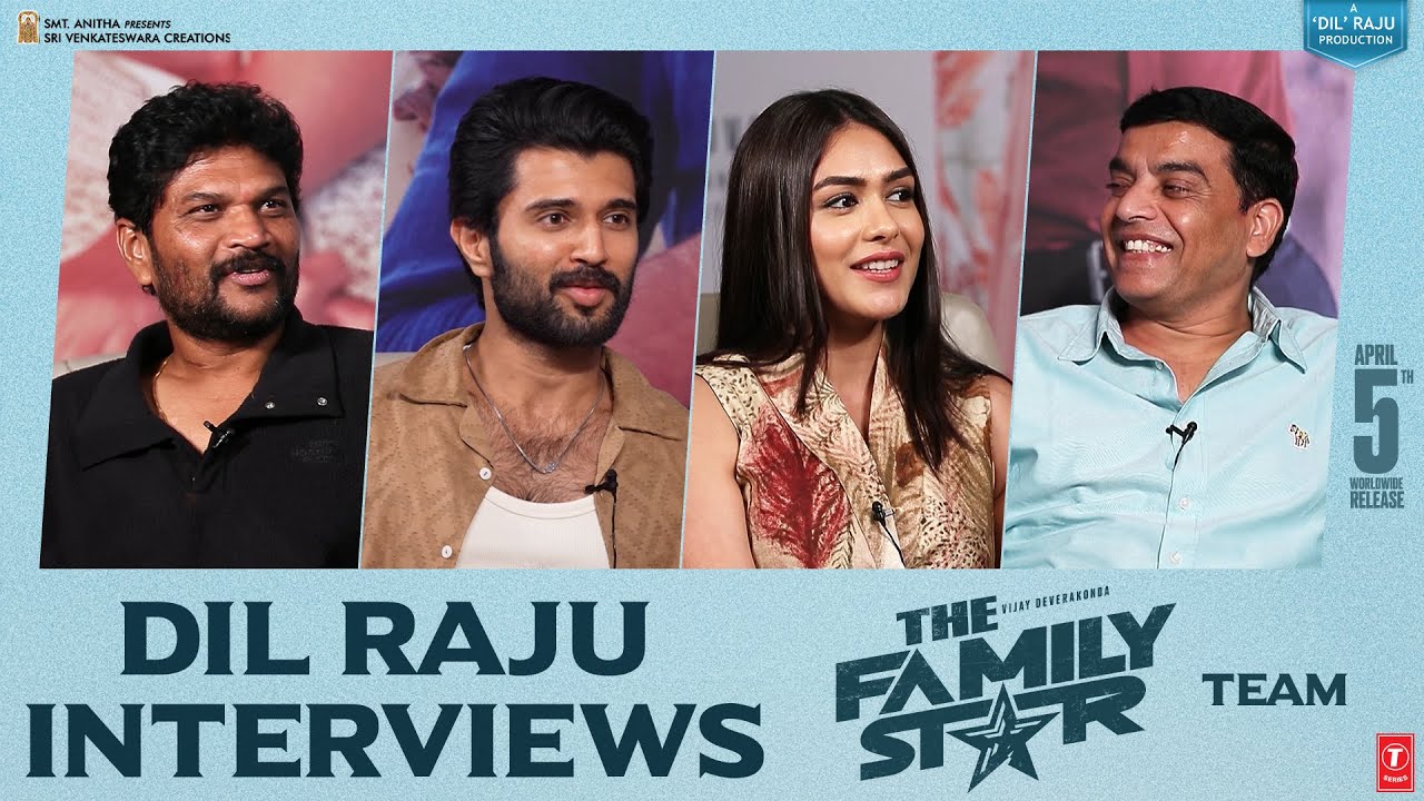 Family Star Team Chit Chat With Dil Raju - Vijay Deverakonda, Mrunal Thakur | Parasuram