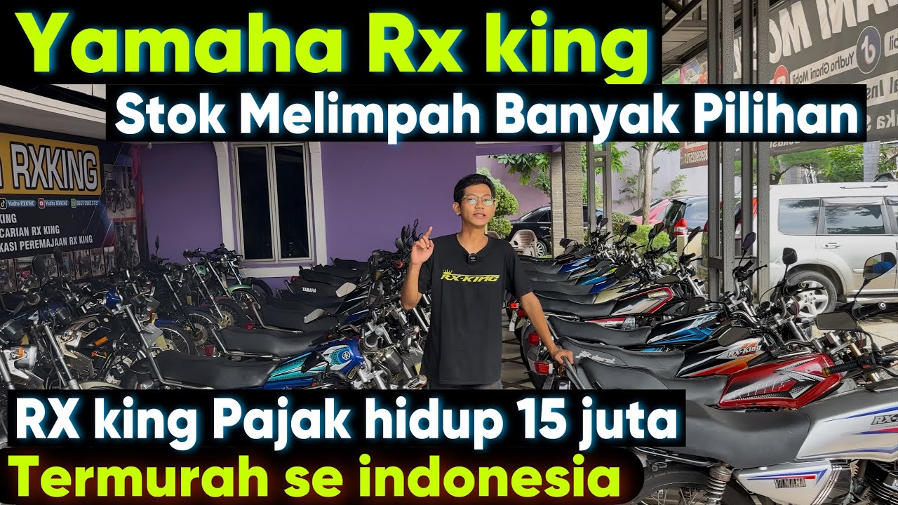 YAMAHA RX KING - DISINI GUDANG NYA - HARGA TERMURAH SE INDONESIA READY DIJUAL YAMAHA RX KING
