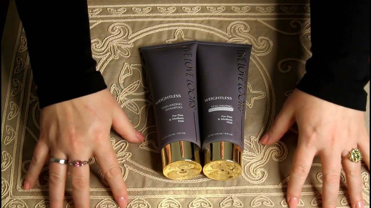 ASMR Unboxing & First Impression of Live Love Locks Shampoo & Conditioner