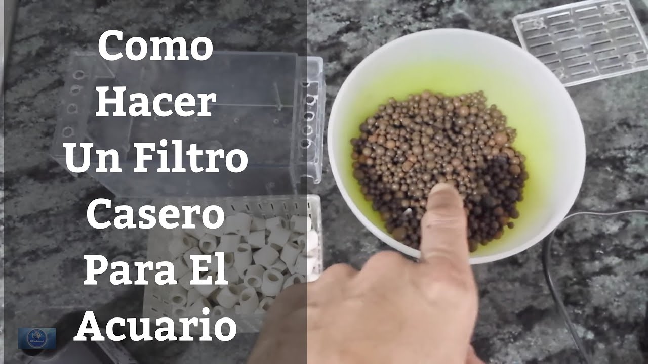 🔵 Como Hacer Un Filtro De Caja Casero Para El Acuario En Menos De Tres Minutos (Acuarios MB)