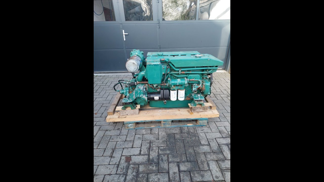 Volvo Penta marine engine TAMD60 250Hp with gearbox (sold)