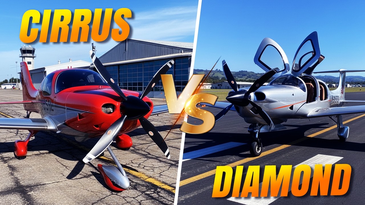 Cirrus vs Diamond: Two Radical Philosophies for Modern GA Flying