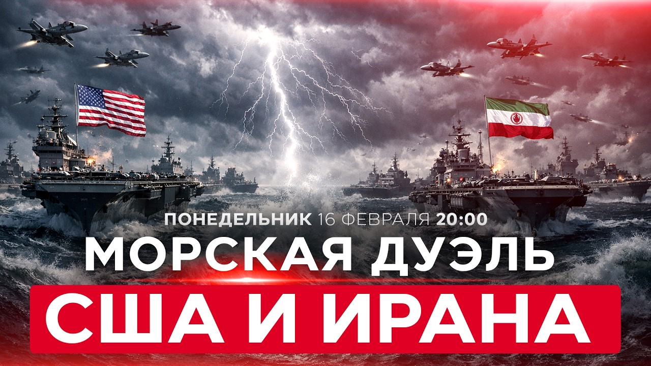 ИРАН ВЫВЕЛ ФЛОТ В МОРЕ. США ГРОЗЯТСЯ УДАРИТЬ ПЕРВЫМИ. НОВОСТИ ИЗРАИЛЯ. ПРЯМОЙ ЭФИР. 16 февраля 20:00