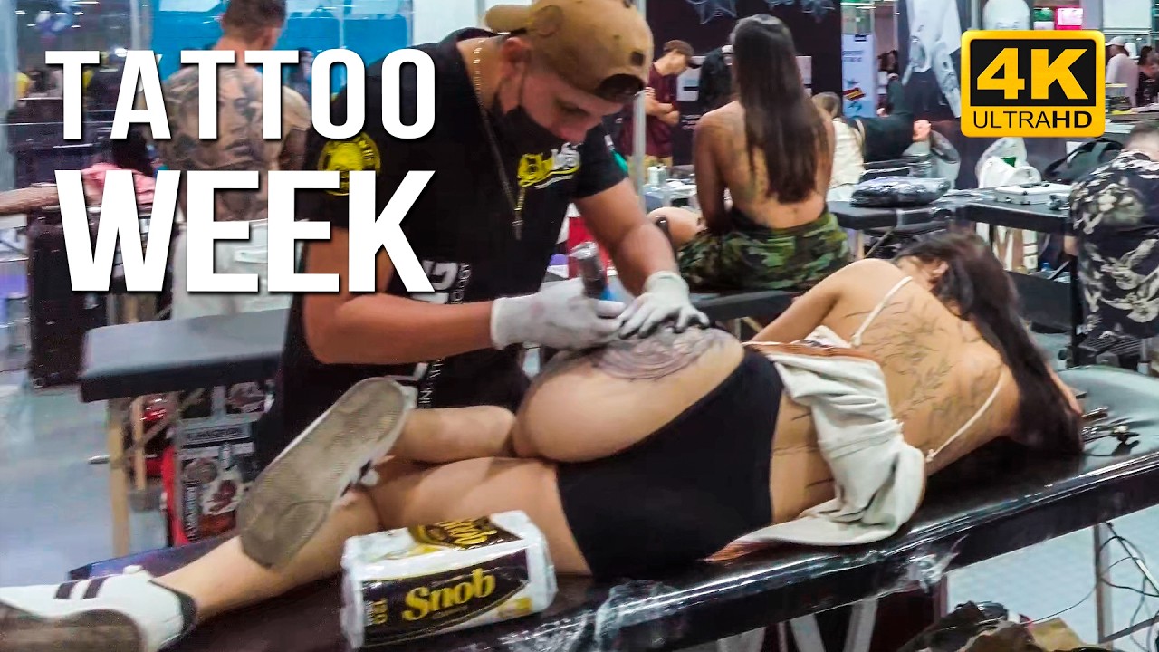 TATTOO WEEK 2025 【4K】A MAIOR CONVENÇÃO DE TATUAGEM DO MUNDO | SÃO PAULO
