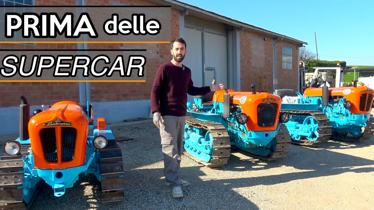 I VERI Lamborghini Nascono nei CAMPI: I Trattori di Ferruccio