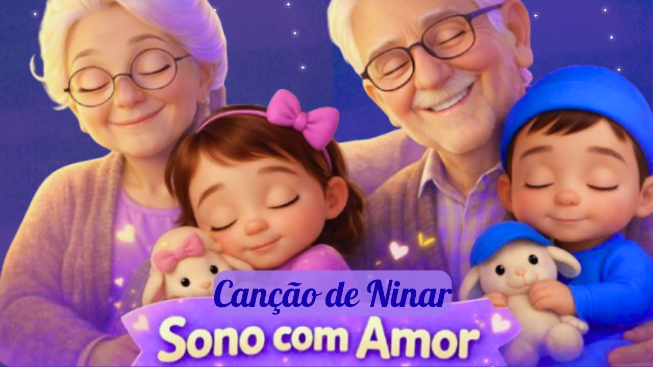 Música de Ninar Gospel: Férias na Casa da Vovó e do Vovô🌙Bebê Dormir com Amor🌙Música Gospel Infantil