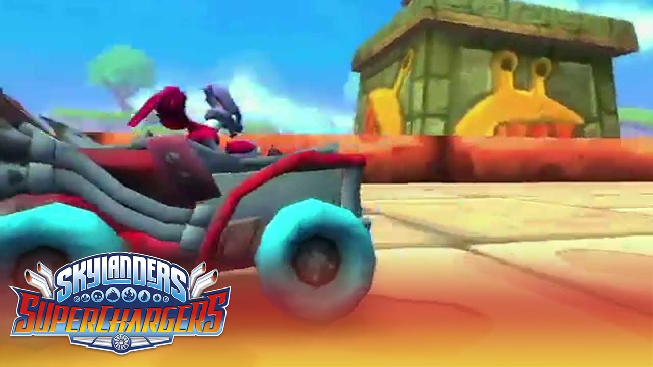Skylanders SuperChargers-racingstartpakke til Wii & 3DS– en oversigt [DK]