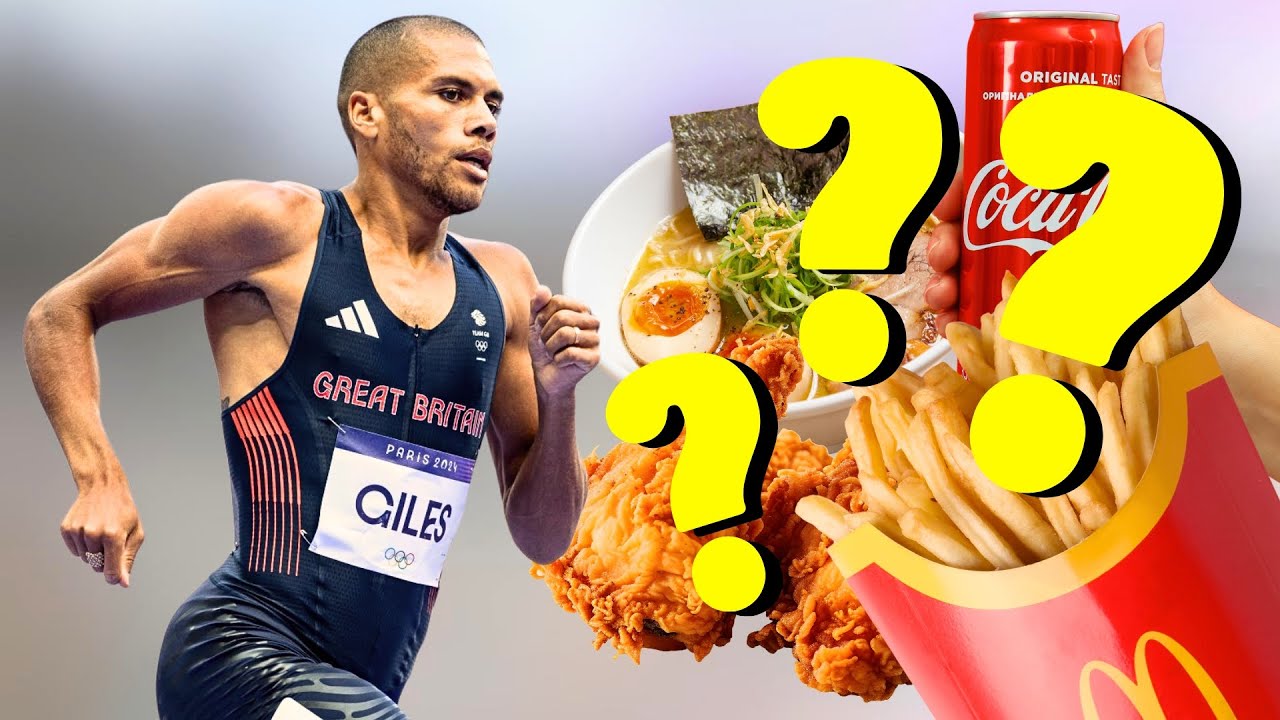What Do Olympians ACTUALLY Eat at the Olympics!