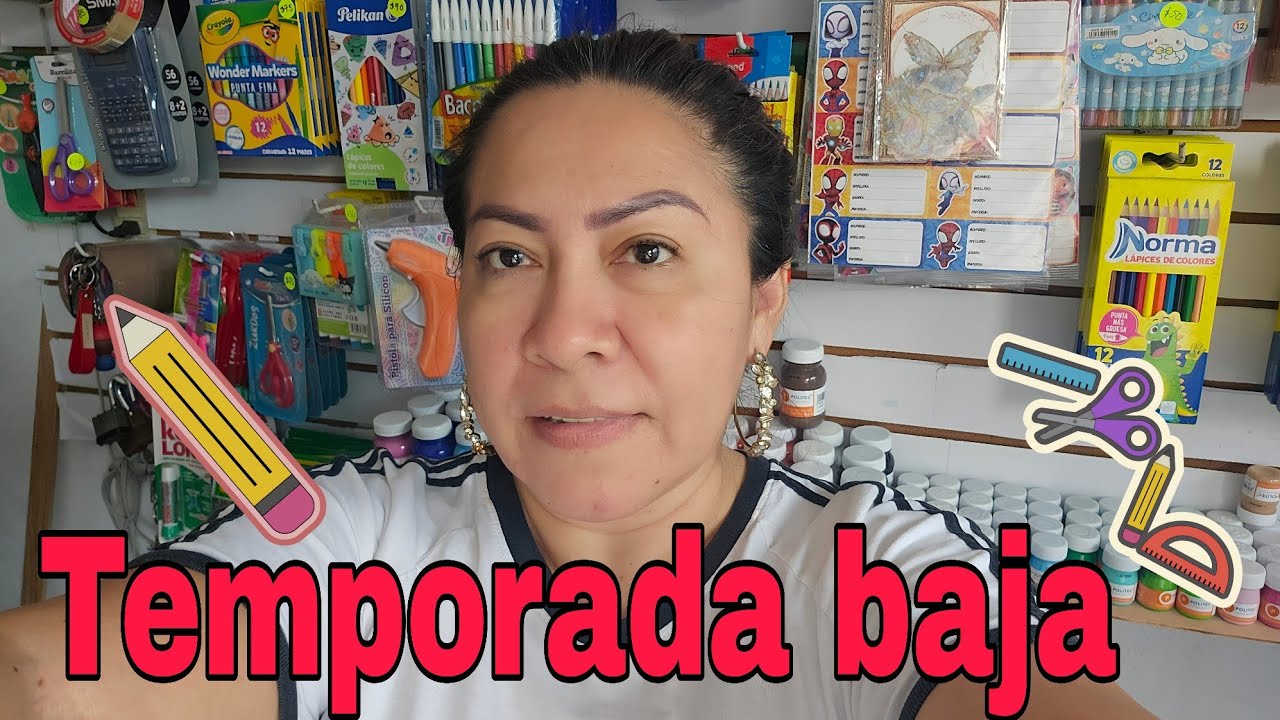 Ventas Bajas En  Papeleria Pero Hay Que Continuar 🤛