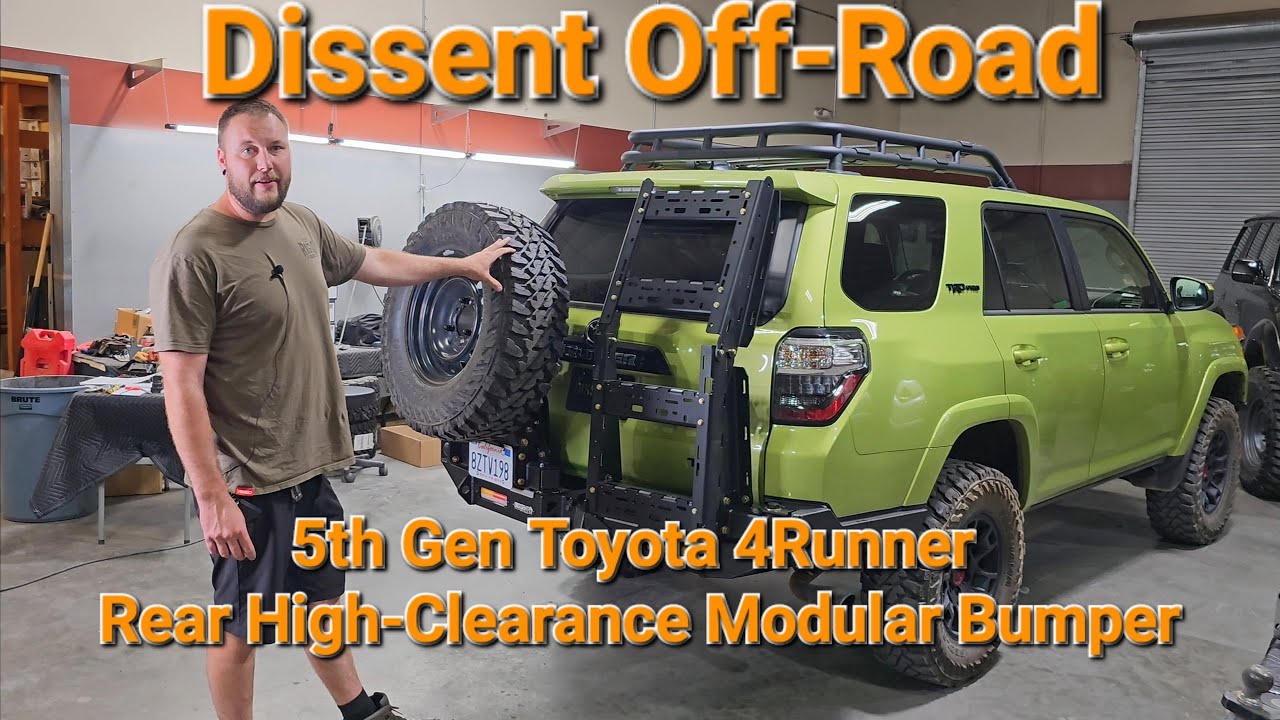 5th Gen Toyota 4Runner Rear Bumper