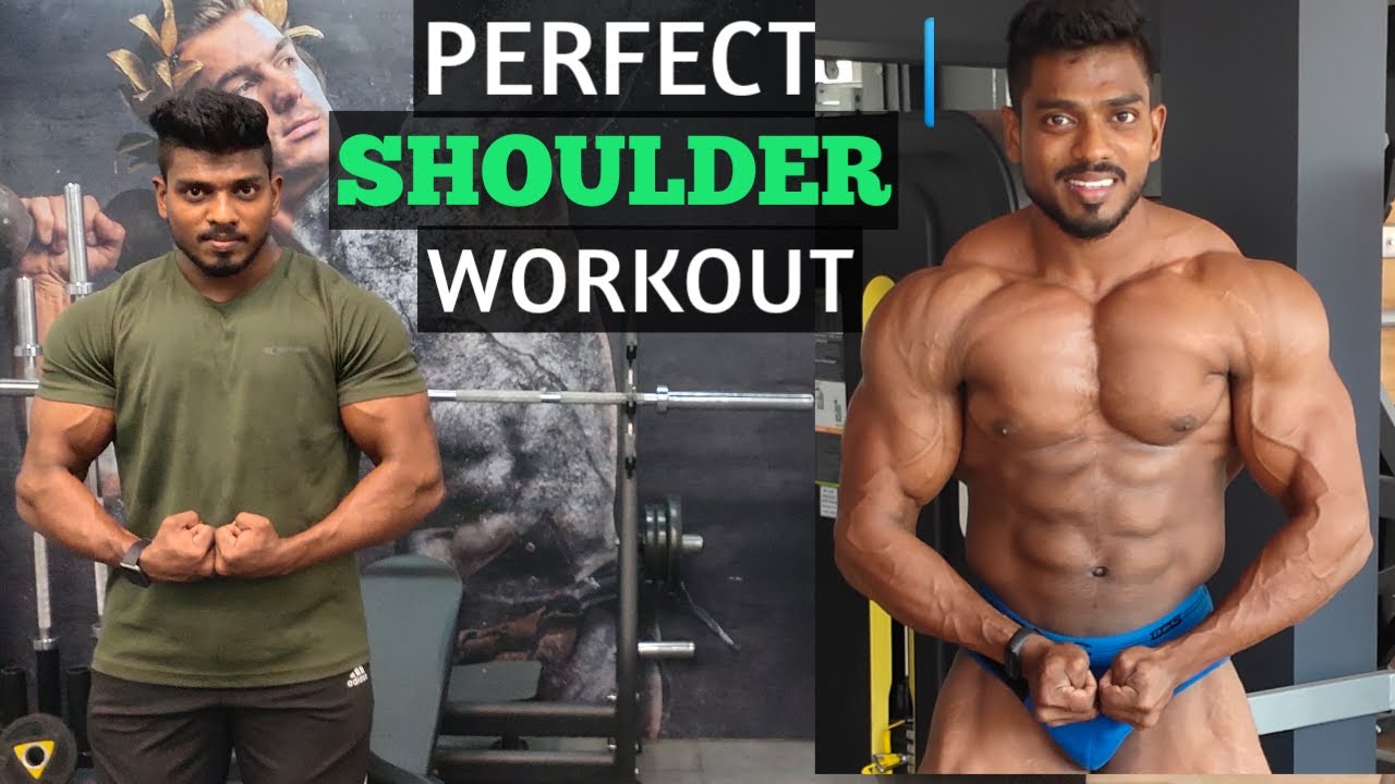 💪🏻Perfect SHOULDER Workout|deltoid and traps workout|Ajithkumar #shoulder #workout #deltiod