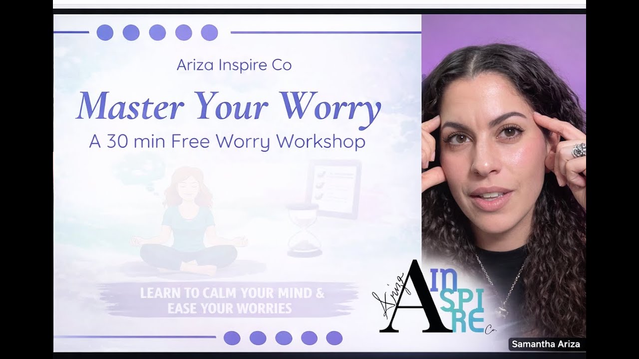 Worry Workshop: January 