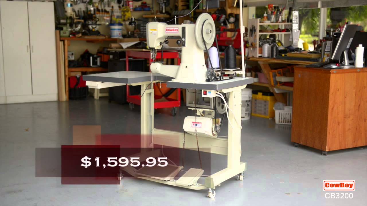 Cowboy CB3200 Leather Sewing Machine--Saddle and Harness Stitcher