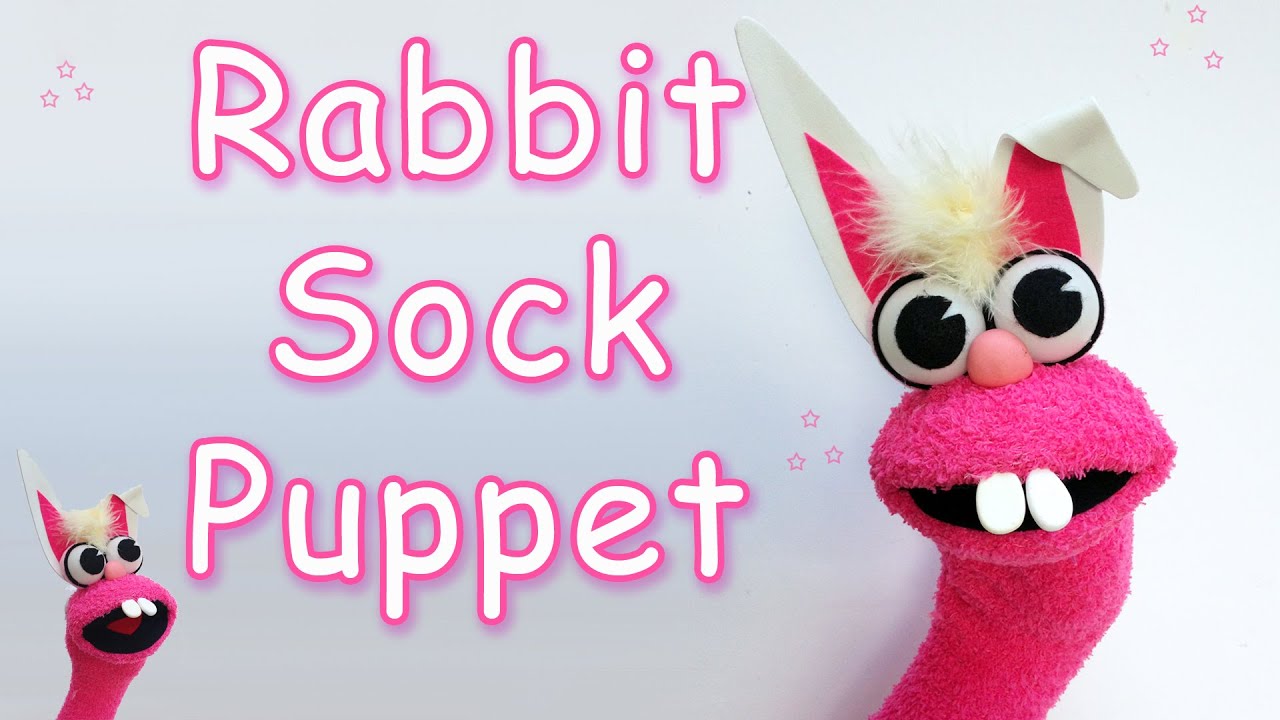 Bunny Sock Puppets - Ana | DIY Crafts