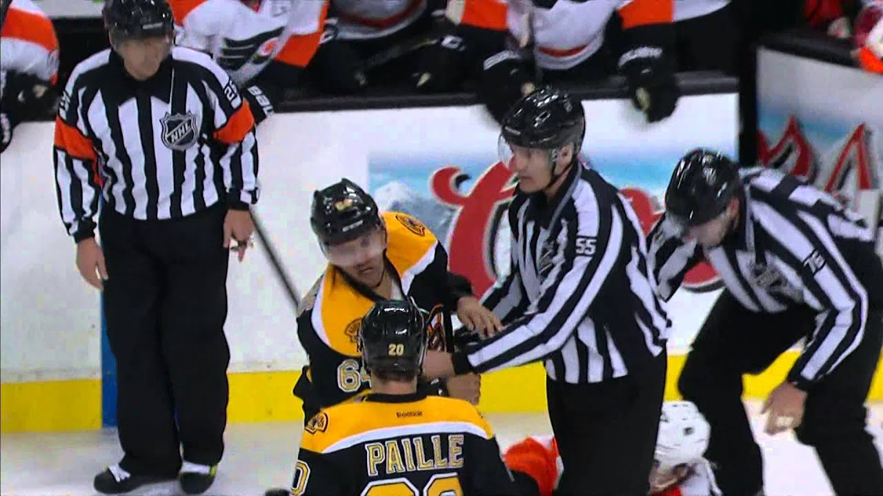 Bobby Robins runs Rinaldo, fights Luke Schenn 10/8/14
