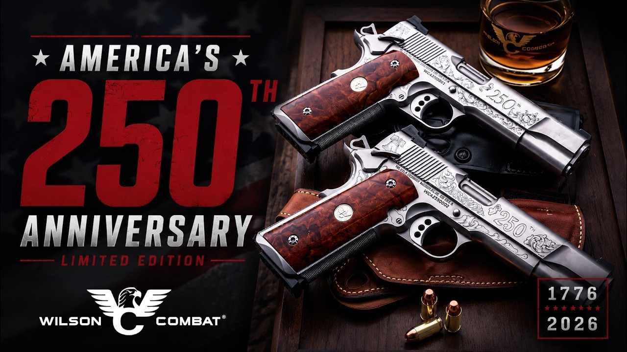 Создан к 250-летию Америки: новый памятный 1911 от Wilson Combat 🦅🇺🇸